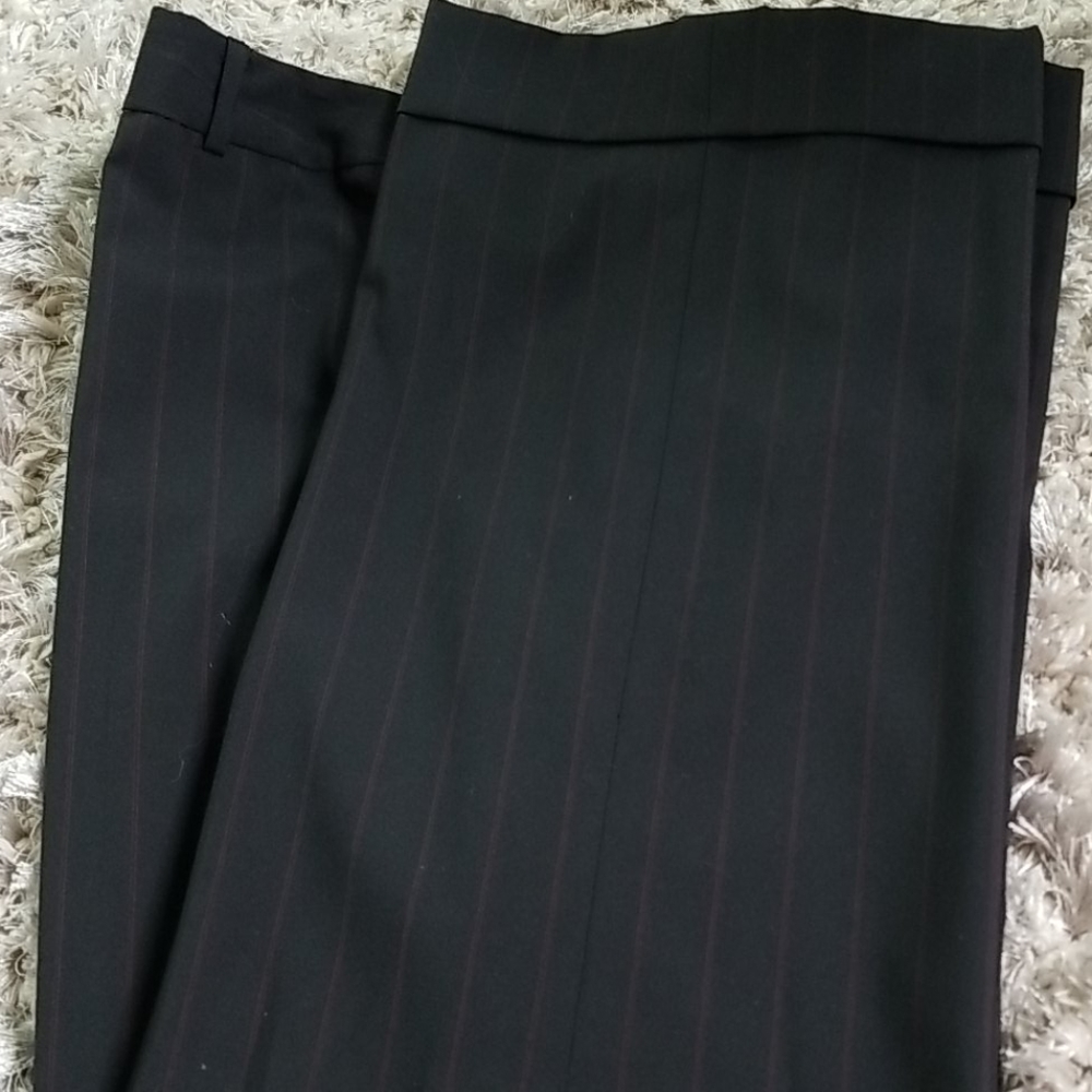 NWOT INC Black w/Red Striped Pants - Never Worn